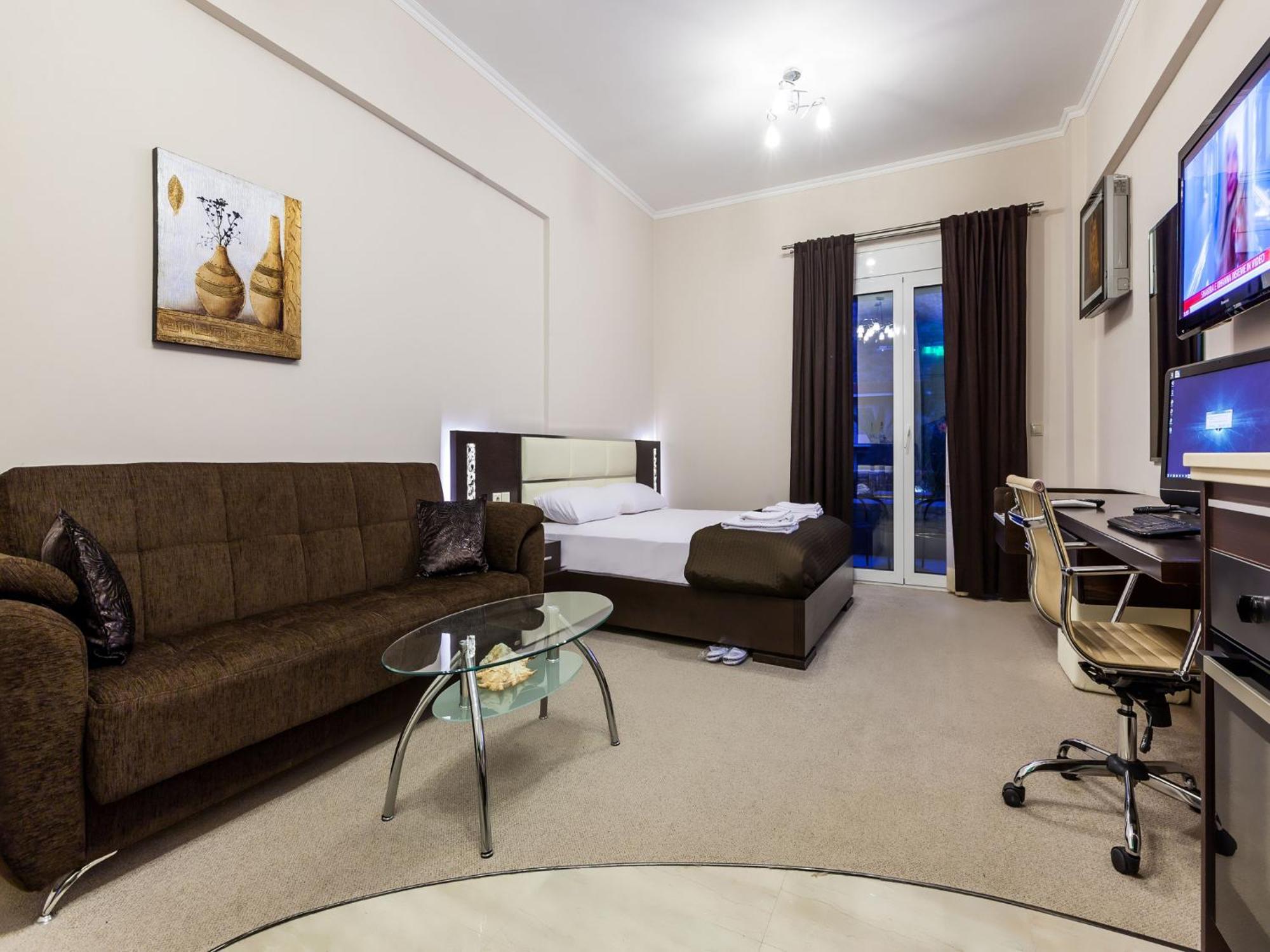 Pearl Bay Hotel Apartments Vrontádos Eksteriør bilde