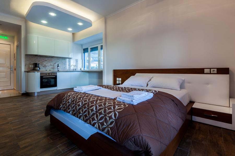 Pearl Bay Hotel Apartments Vrontádos Eksteriør bilde