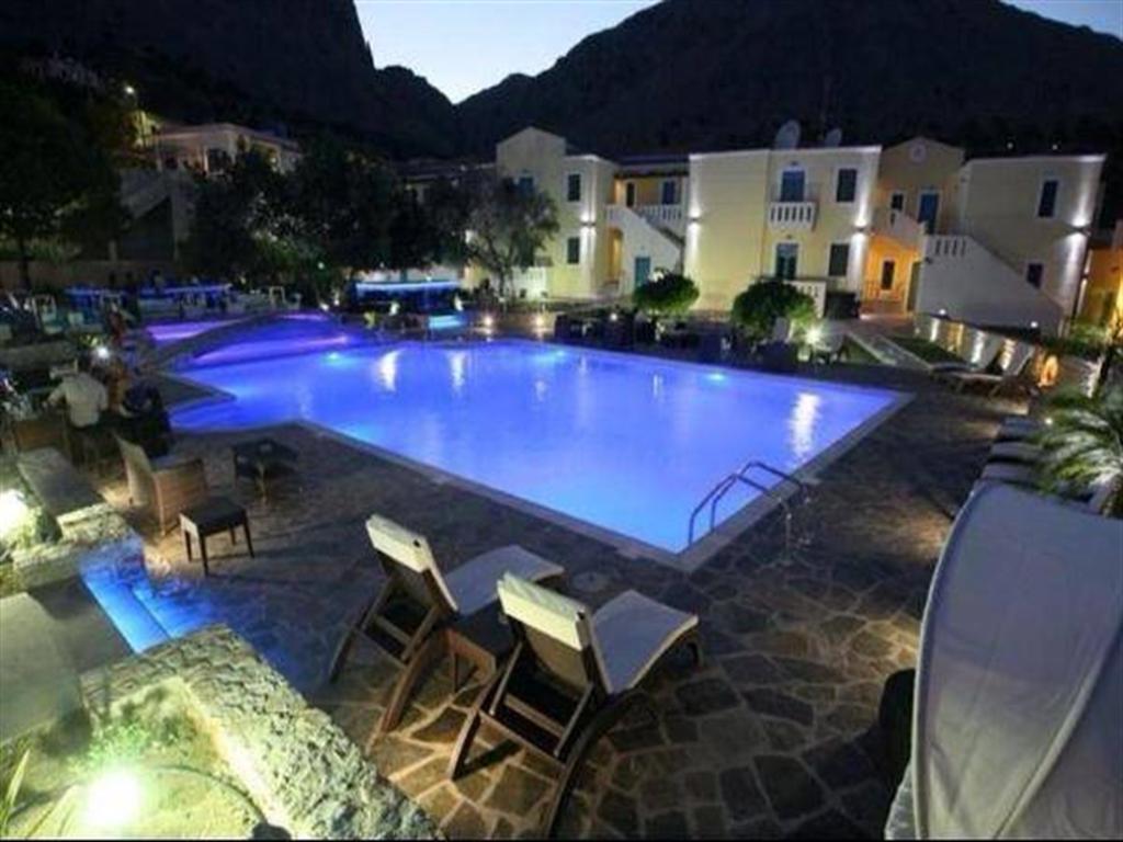 Pearl Bay Hotel Apartments Vrontádos Eksteriør bilde