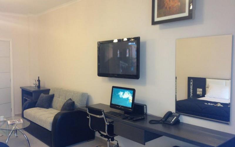 Pearl Bay Hotel Apartments Vrontádos Eksteriør bilde